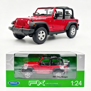 【正品特价】威利/Welly 1/24仿真合金收藏车模型 JEEP吉普越野车