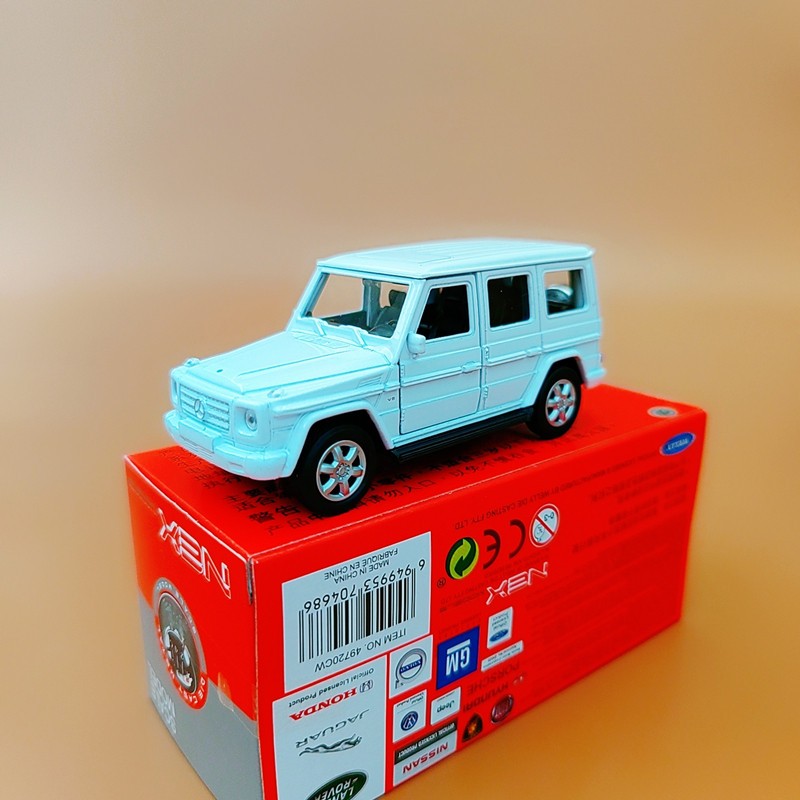 威利welly仿真奔驰大g合金玩具车男孩回力小汽车收藏合金模型