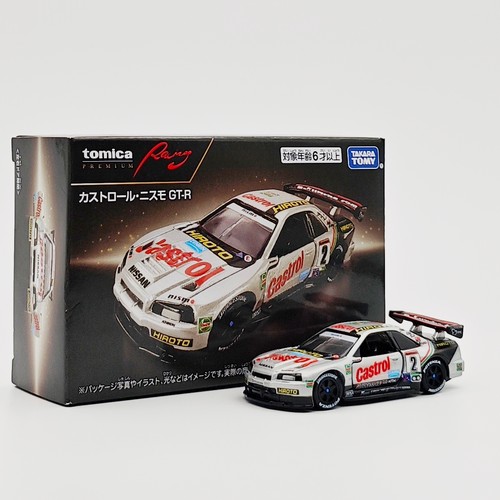 多美卡无限Racing锦标赛车尼桑GTR R34嘉实多涂装合金车模型收藏