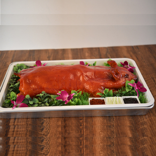 仿真烤乳猪模型假食物假菜样品饭店美食菜品菜模影视道具食品模型