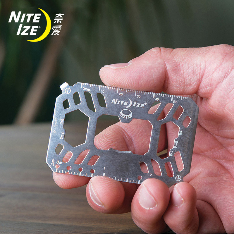 美国NiteIZE奈爱多功能不锈钢钱夹工具组合工具钱夹工具卡|msdalam kategori luar/Mountaineer/Camping/Aksesori perjalanan, alat/Multi-alat, alat pelbagai fungsi - dari Buy2taobao.com untuk memberikan perkhidmatan ejen Taobao profesional membeli