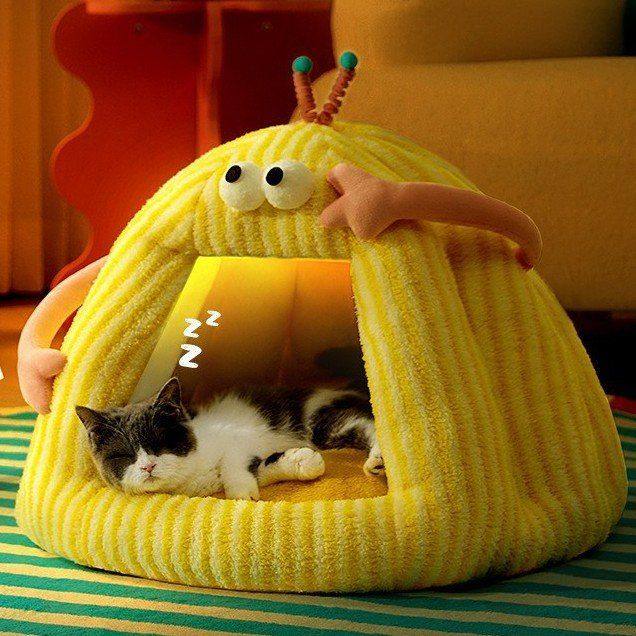 跨境批发猫窝四季通用封闭式安全感宠物帐篷狗窝房子幼猫冬天保暖,宠物/宠物食品及用品,猫窝/屋/帐篷/沙发,淘宝优惠券,粉丝福利购,淘宝优惠卷