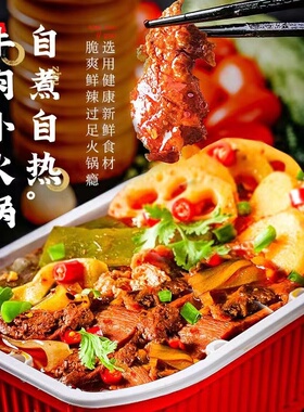 Z0R土豆宽粉重庆自热火锅酸辣粉螺蛳粉小火锅自热麻辣火锅网红