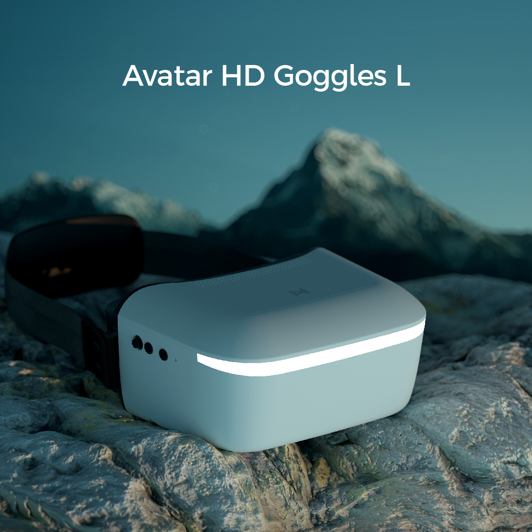 Walksnail Avatar HD Goggles L4.5英寸大屏高清头追FPV单屏眼镜