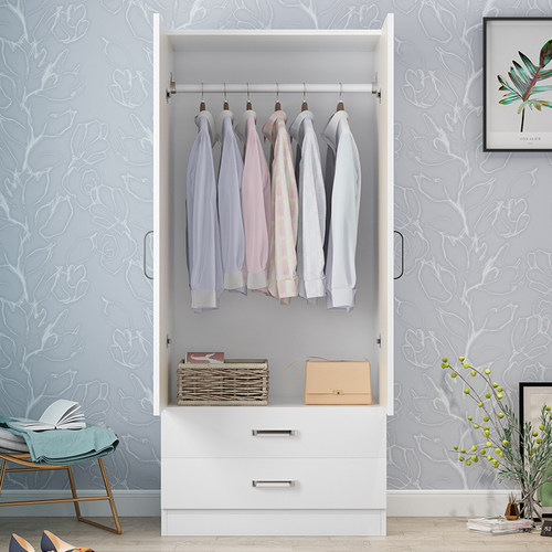 儿童简易组装出租房衣柜