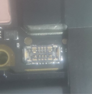 适用于小米12Pro 红米K50 K50Pro主板电池座 排线连接内联座子