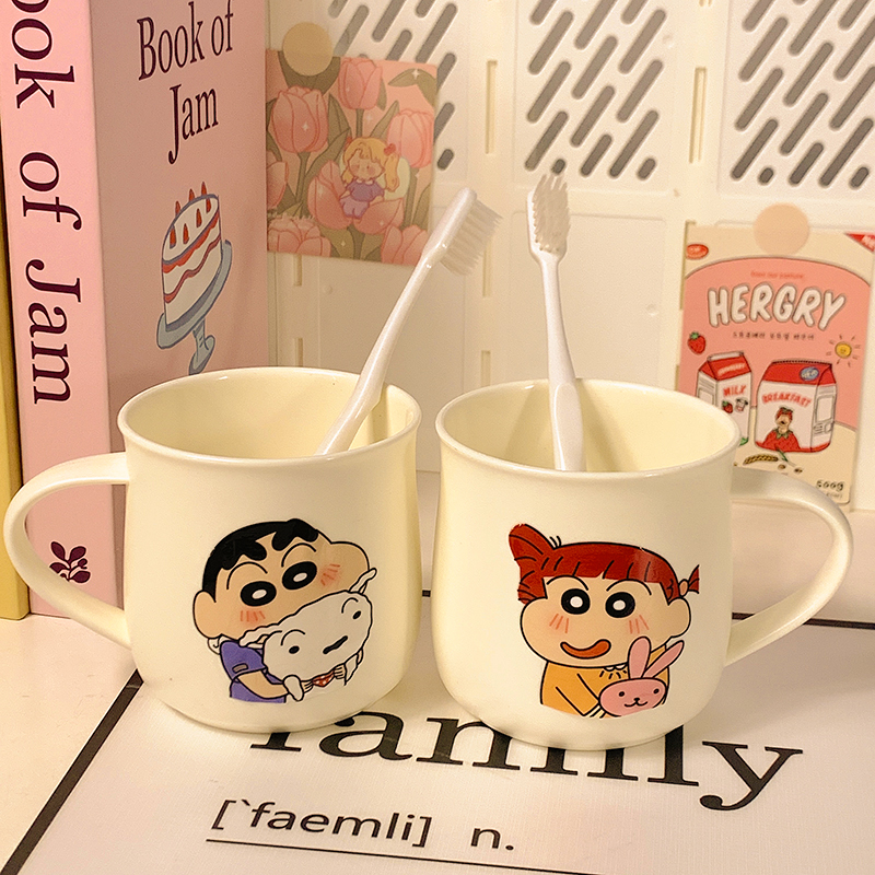 卡通蜡笔小新高颜值洗漱杯