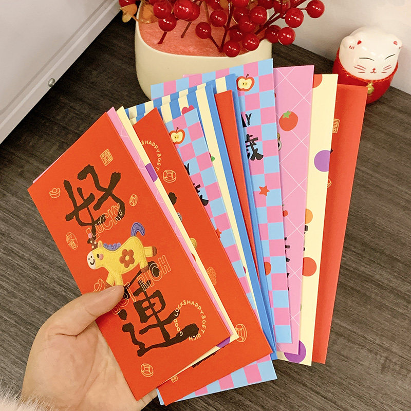2026马年新款红包卡通立体生肖新年儿童压岁新春节过年通用利是封