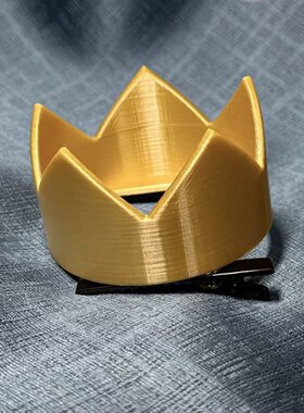 可爱小皇冠头饰发饰cosplay角色道具配饰 公主生日发夹小王子皇冠
