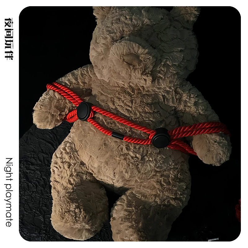 夜间玩伴 新手绳艺铐棉绳捆绑不伤手手铐脚铐cosplay道具