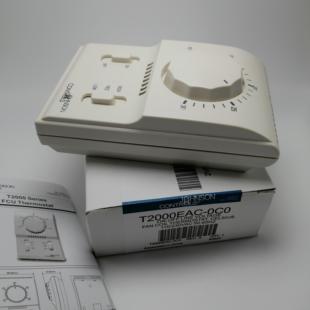 江森单冷/冷暖空调风机盘管温控器面板Johnson温控开关T2000EAC-0