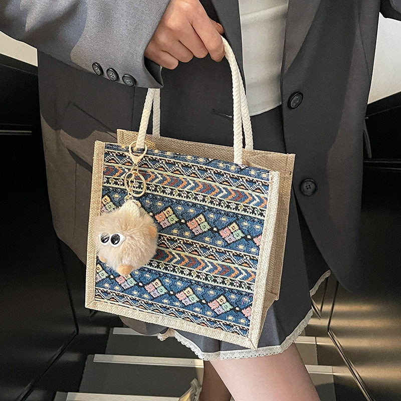 少数民族小包包麻布手提包女2026春季新款手机零钱包手提包伴手礼,箱包皮具/热销女包/男包,小方包,淘宝优惠券,粉丝福利购,淘宝优惠卷