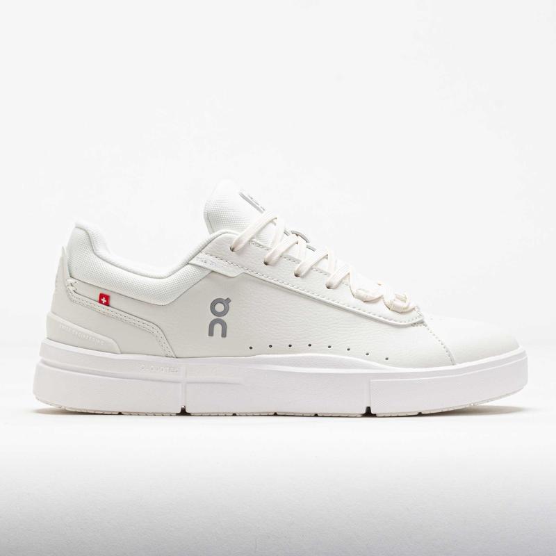 ON昂跑男士网球鞋缓震能量回馈舒适贴合透气白色人造皮革轻量