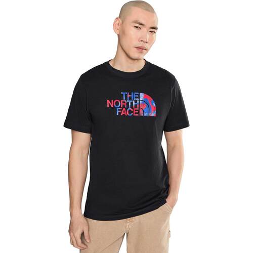 海外代购THE NORTH FACE/北面男士T恤透气舒适日常易穿经典版型