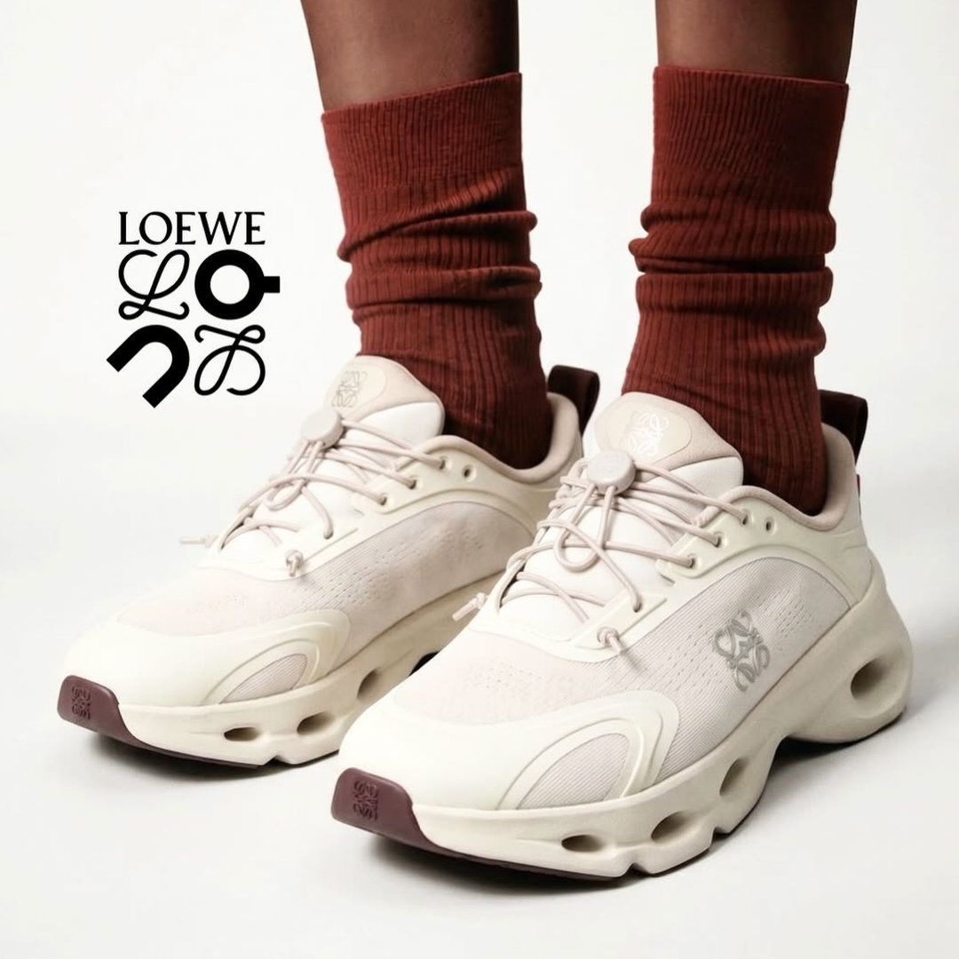 代购On Cloudsolo x LOEWE昂跑罗意威联名款限量休闲鞋跑步鞋男女