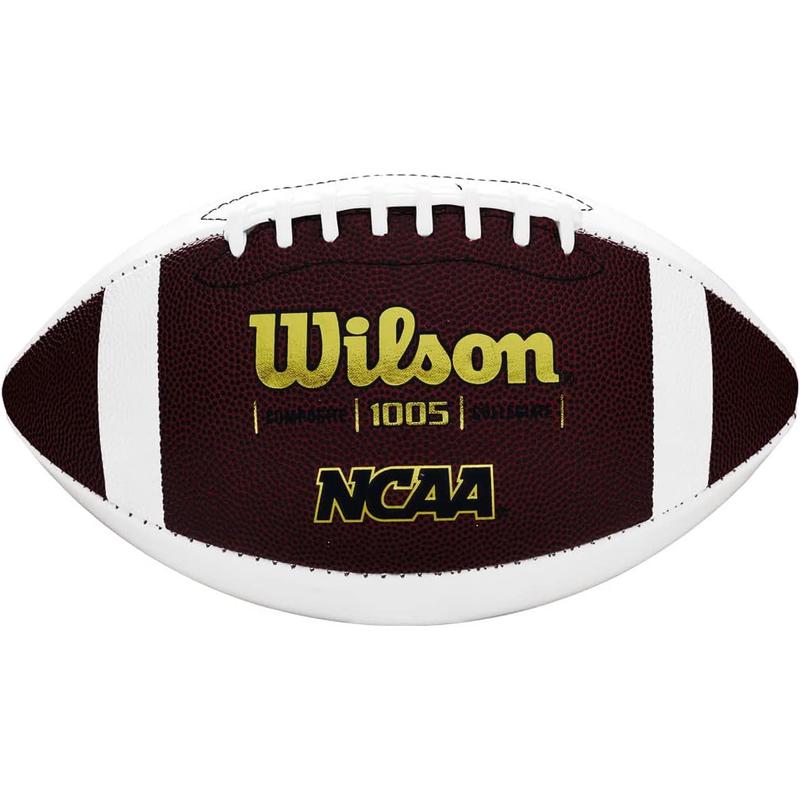 Wilson/威尔胜迷你橄榄球签名版白色面板合成材料收藏球适合所有