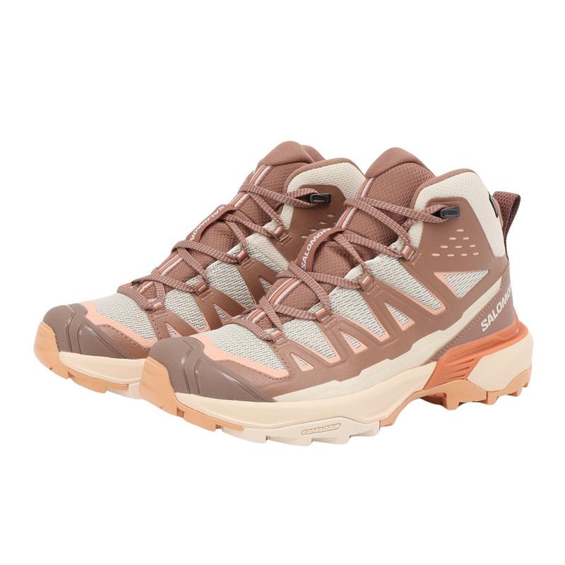 SALOMON/萨洛蒙萨洛蒙防水防滑高帮徒步登山鞋女款环保材质户外稳