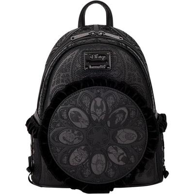 代购Loungefly男女迪士尼反派迷你双肩包便携收纳多隔层设计