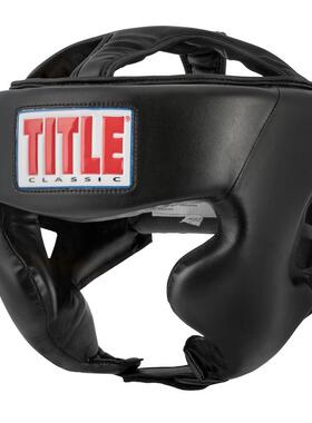 代购Title Boxing拳击头盔缓冲吸震轻量化设计全脸防护稳固贴合