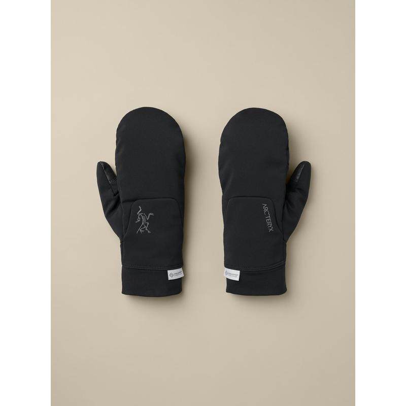 海外代购ARC&lsquo;TERYX/始祖鸟男女手套防风透气黑色保暖户外滑雪