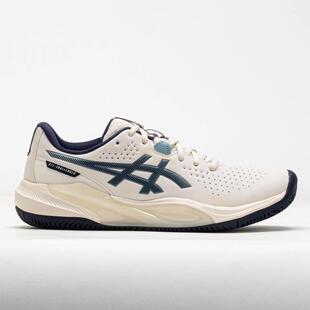海外代购Asics/亚瑟士男士网球鞋减震防滑合成革轻量化红土场