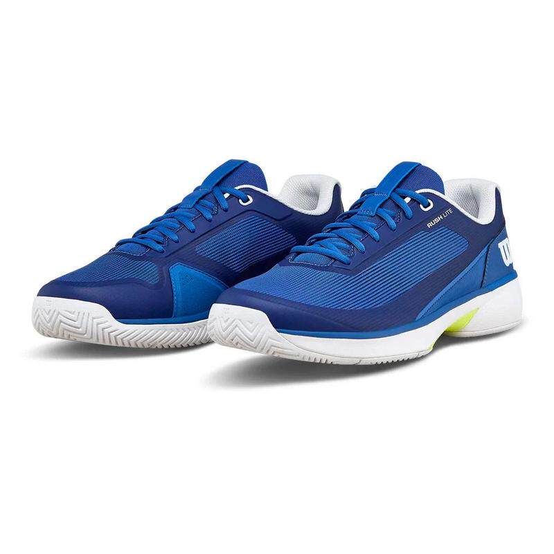 代购Wilson威尔胜男士网球鞋缓震防滑透气支撑性强蓝色白色