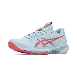 海外代购Asics/亚瑟士女士网球鞋缓震回弹轻量低帮红土场