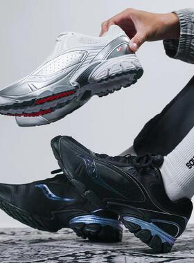 代购Saucony ProGrid V2 索康尼男女运动鞋复古潮流休闲鞋透气