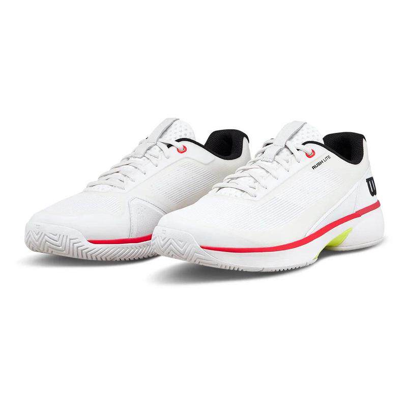 代购Wilson威尔胜男士网球鞋缓震透气防滑耐磨白色黑色轻质网面