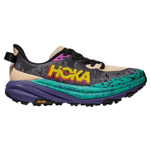 海外代购Hoka OneOne男士越野跑鞋Vibram大底防滑抓地低帮轻量化