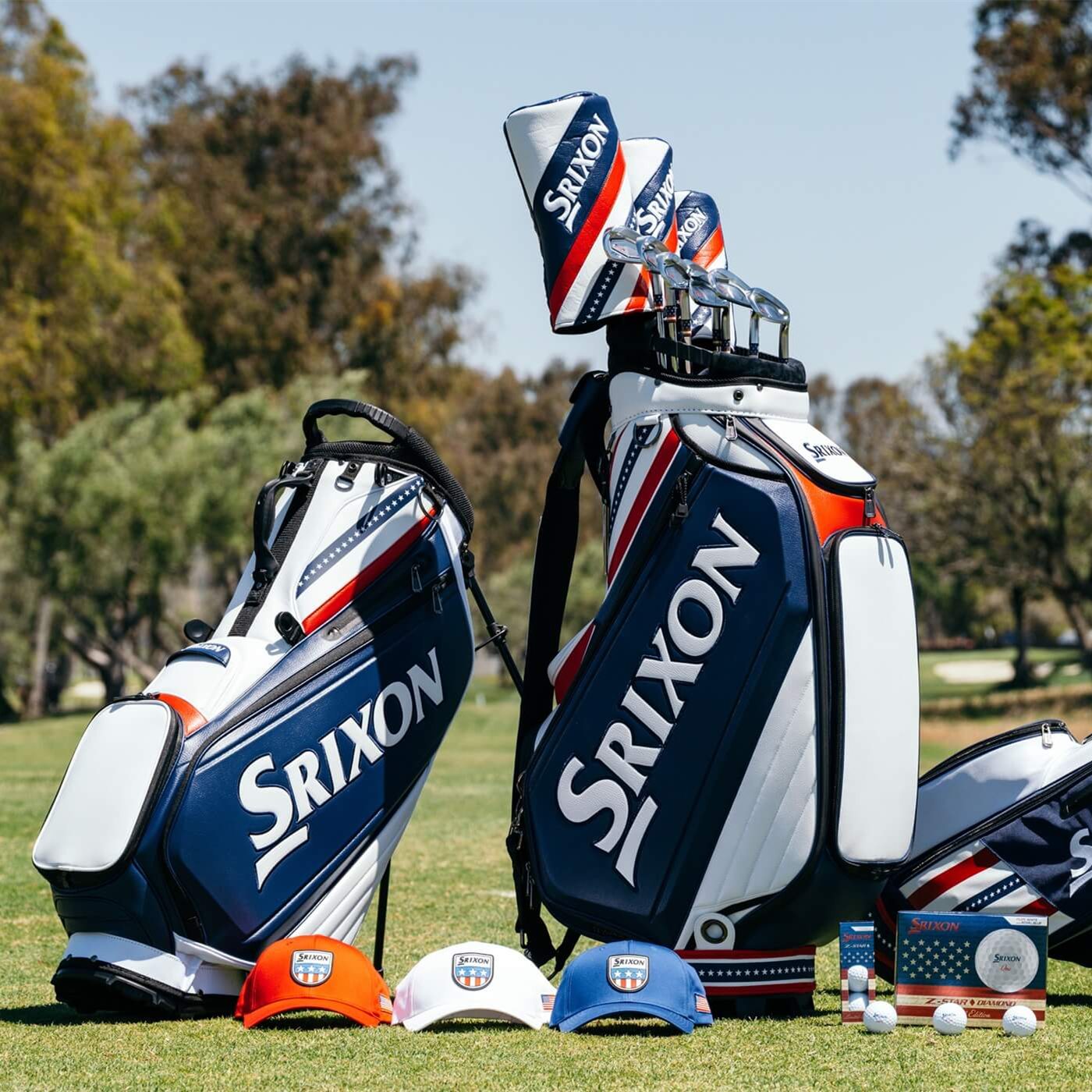 代购Srixon All-American Collection美国锦标赛限量款高尔夫球包