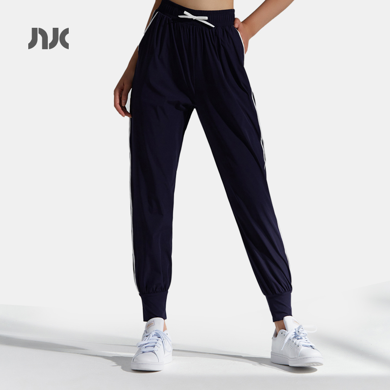 新款束脚运动裤宽松瑜伽健身服