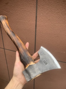 斧头维京战斧手工锻打 户外野营 尼曼斧 福斯斧 全钢斧 采伐斧户