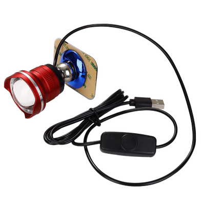 新款磁吸式钓鱼灯钓箱筏钓变焦