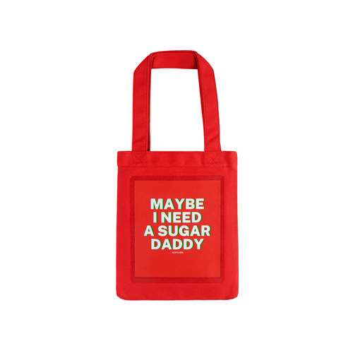 ACRYLISM帆布袋撞色slogan周边