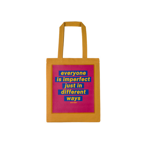 acrylism帆布袋帆布包撞色slogan