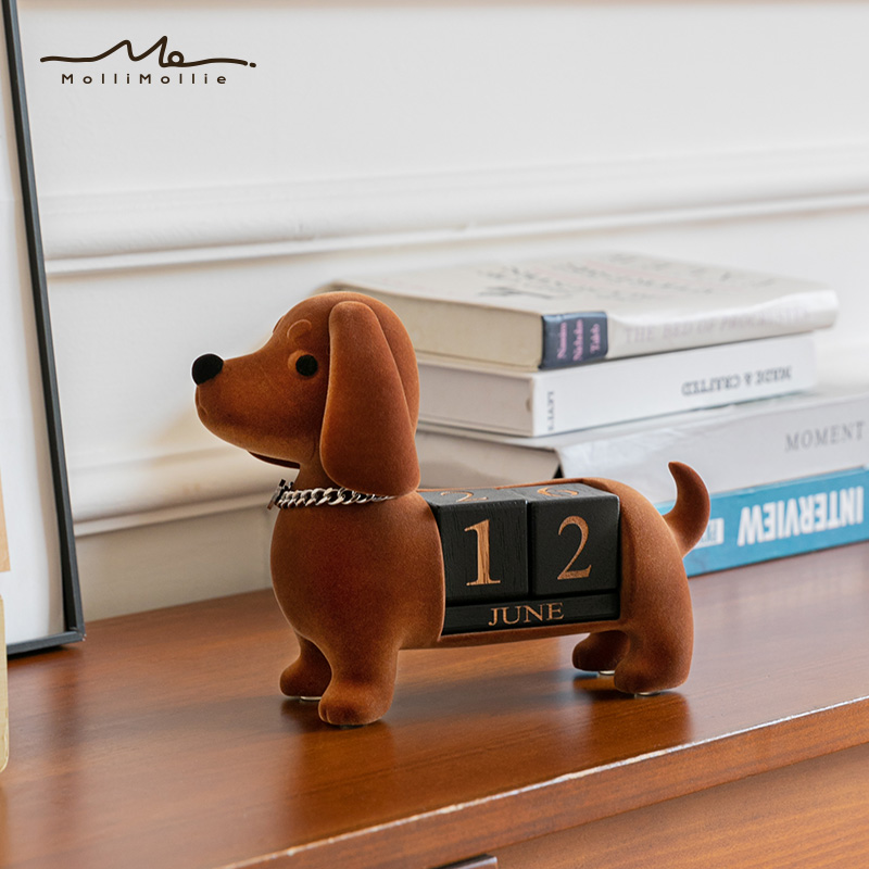 莫里乐园万年历腊肠狗日历小众