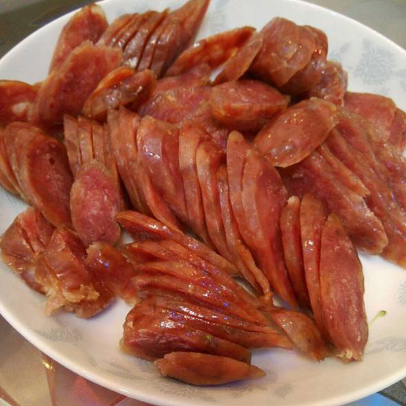 河南信阳罗山土特产腊味腊肠麻辣香肠正宗农家自制土猪肉晾晒包邮