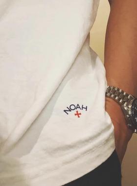 ZLOT  NOAH NYC Recycled Cotton Tee十字小标 重磅纯棉 短袖 T恤