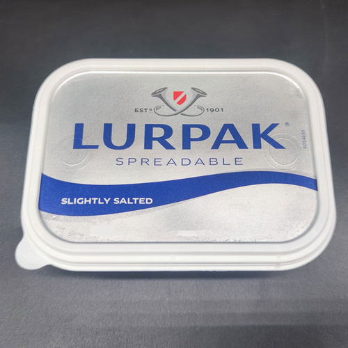 丹麦Lurpak Spreadable微咸涂抹稀奶油早餐面包软黄油烘焙煎牛排