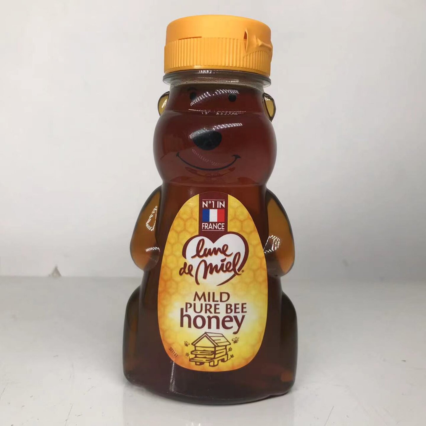 香港代购Mild Pure Bee Honey法国进口蜜月经典小熊蜂蜜250g
