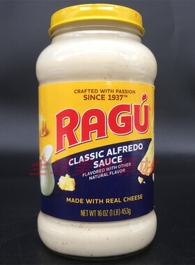 Classic Alfredo Sauce阿尔弗雷多芝士意粉酱家用意面白汁调味酱