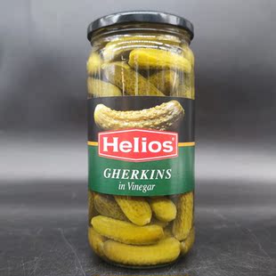 Vinegar青瓜仔680g Cherkins Sour cucumber西班牙酸黄瓜Helios