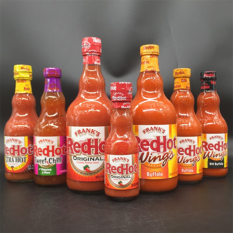 Franks Red Hot Wings PepperSauce弗兰克斯