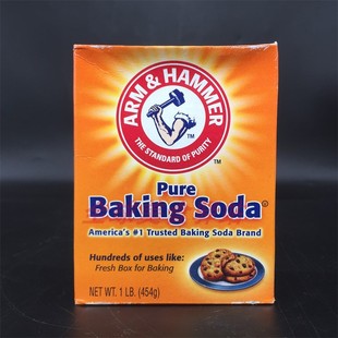 Pure Baking Soda美国进口艾禾美烘焙果蔬清洁食用小苏打粉454g