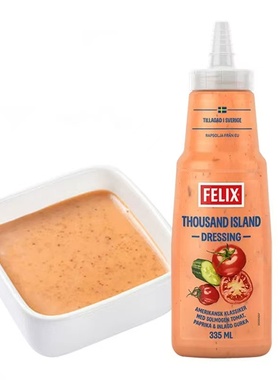 Felix Thousand Island Dressing瑞典进口意式菲力斯千岛沙拉酱