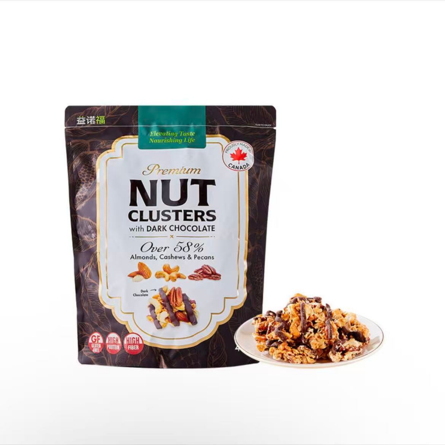 NUTCLUSTERS加拿大进口坚果酥