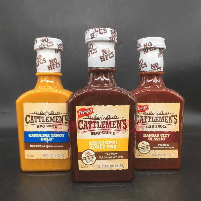 French‘s Cattlemen’s BBQ Sauce美国进口美式