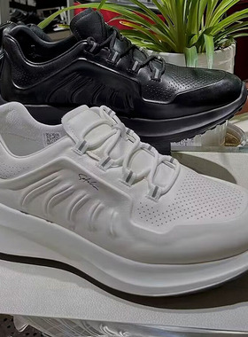 正品沙驰男鞋2022年夏款牛皮冲孔透气休闲鞋 87S5C1304 87S5C1305