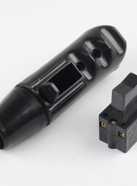 400钢材切割机配件手柄开关355钢材机把手 10A银触点带锁按钮开关